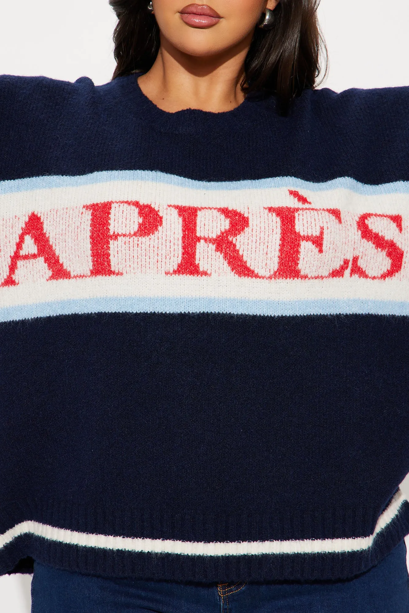 Apres Always Sweater - Navy/combo
