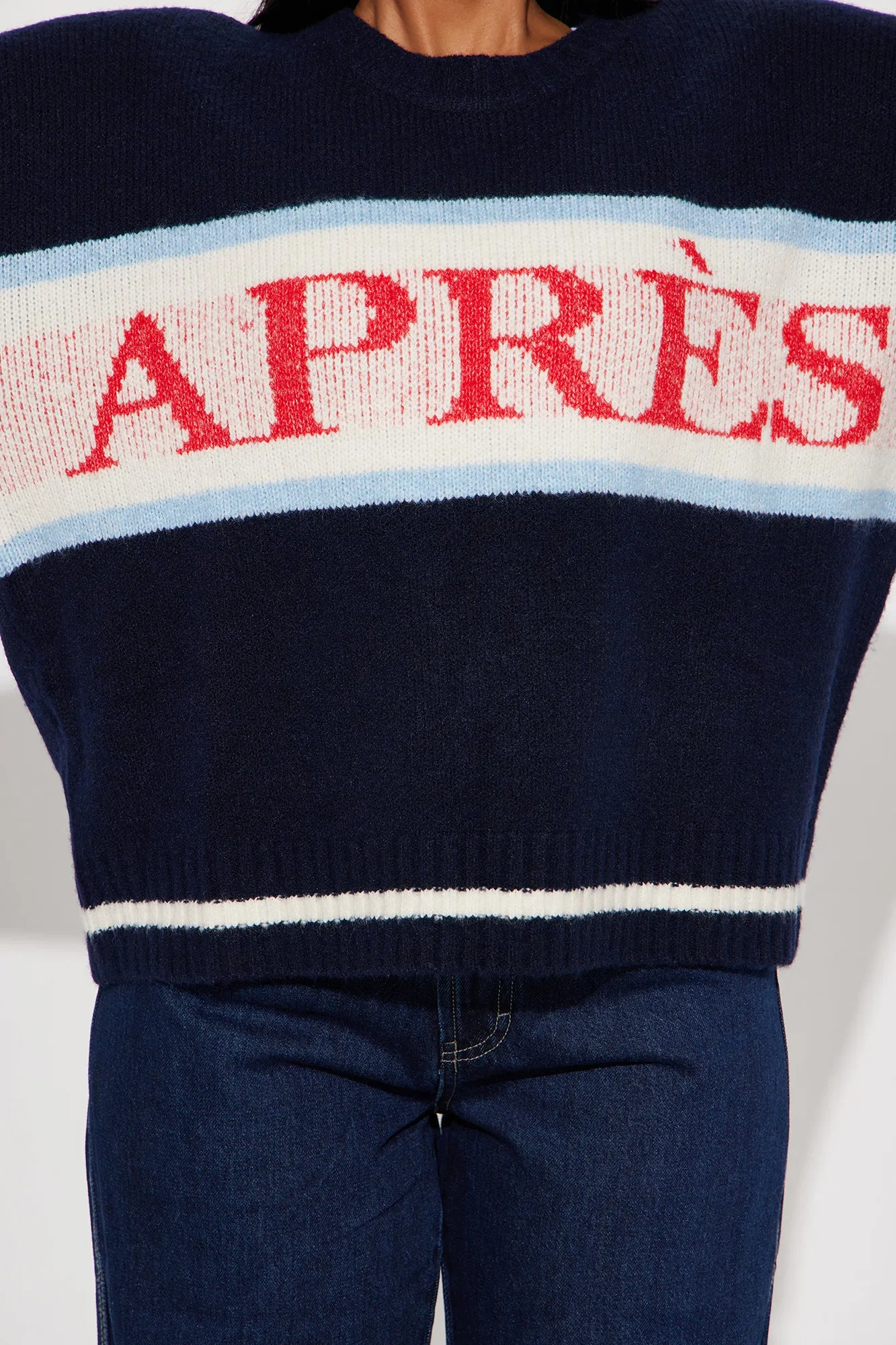 Apres Always Sweater - Navy/combo