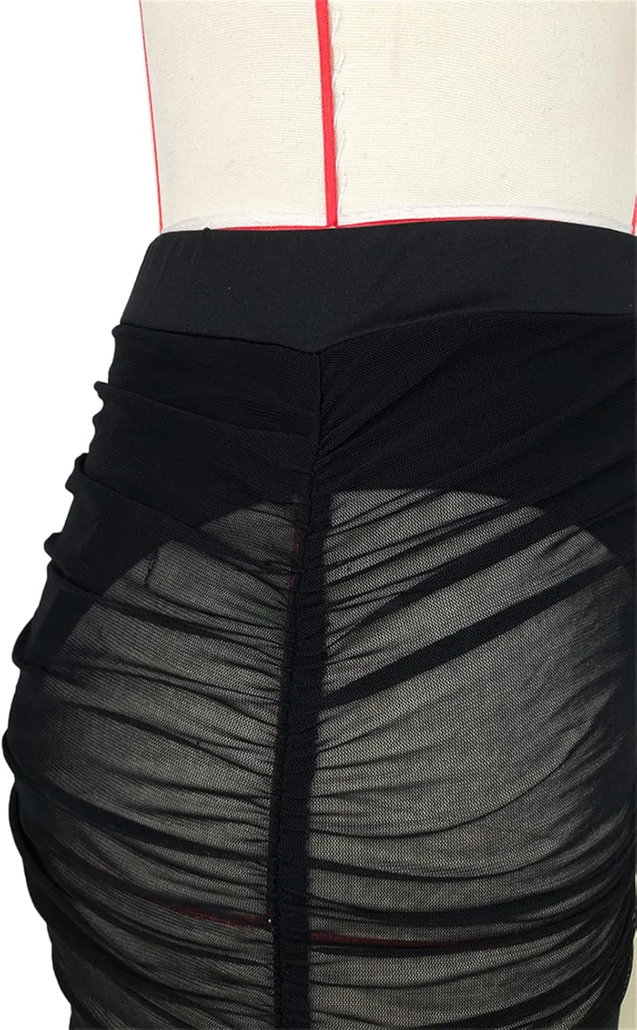 Atyfuniby Womens Leggings High Waisted - Sexy Skinny Mesh See Through Pants Party Clubwear