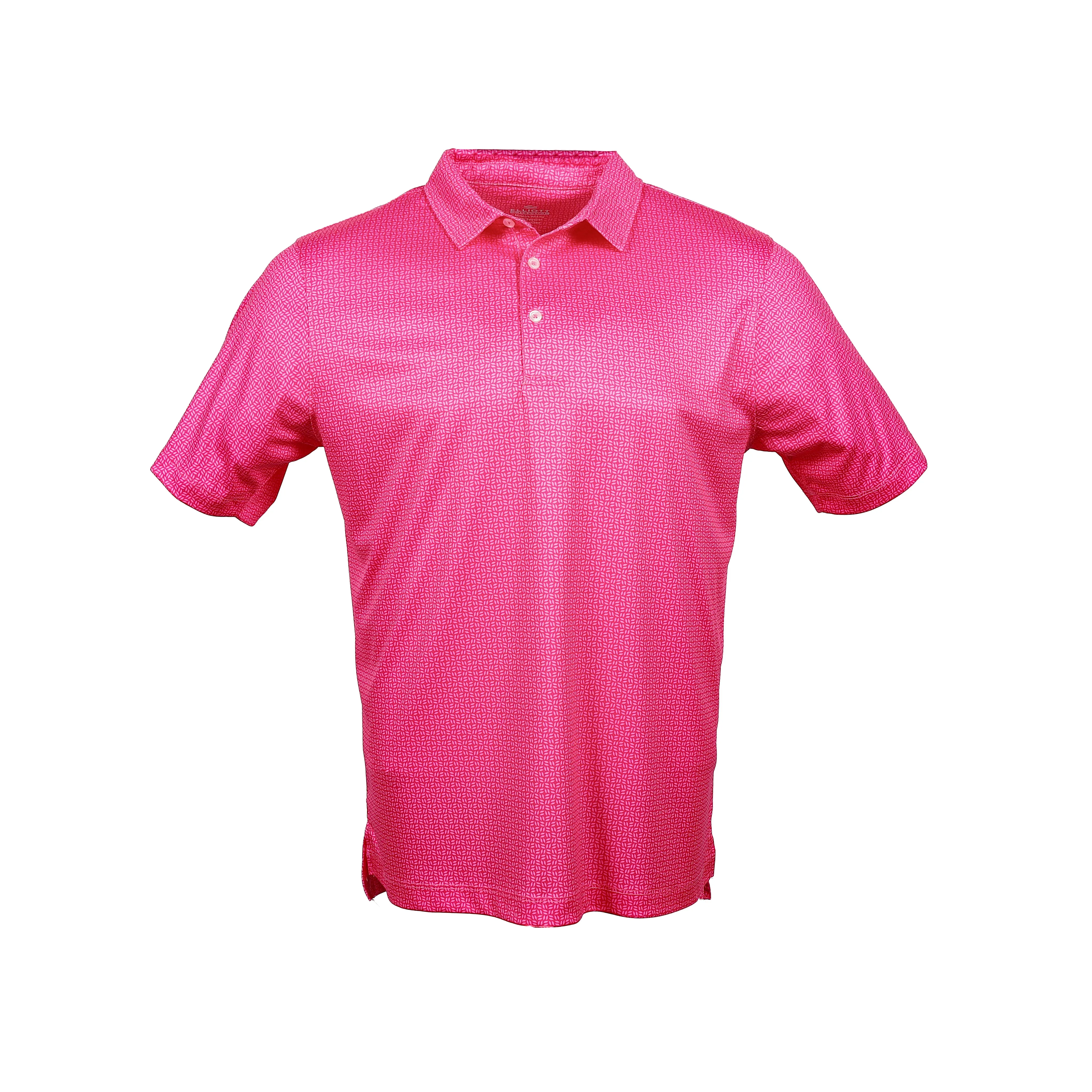 Augusta - Pink Men's Golf Shirt Polo