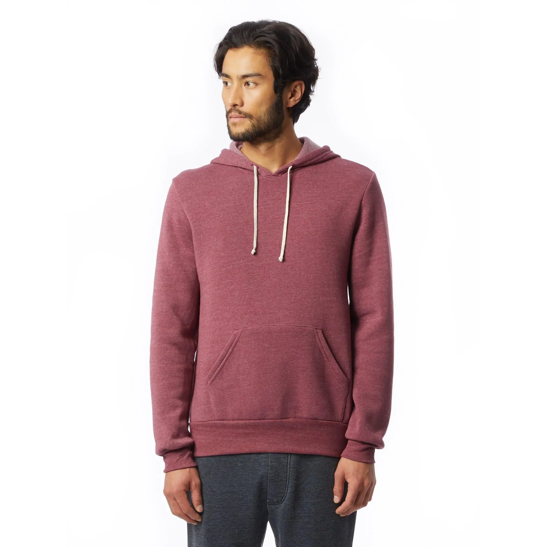 Challenger Eco-Fleece Pullover Hoodie (True Currant)