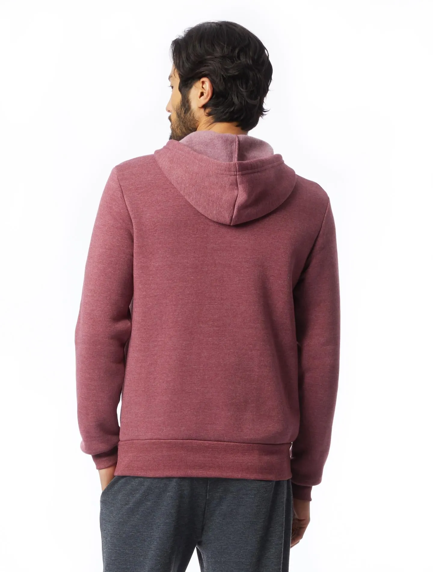 Challenger Eco-Fleece Pullover Hoodie (True Currant)