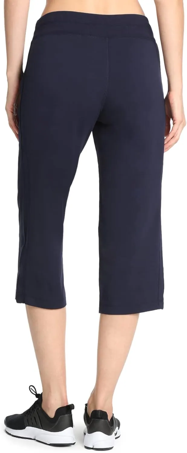 Danskin Women's Drawcord Crop Pant