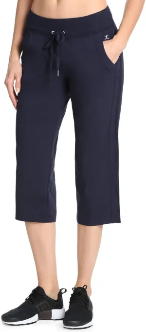 Danskin Women's Drawcord Crop Pant