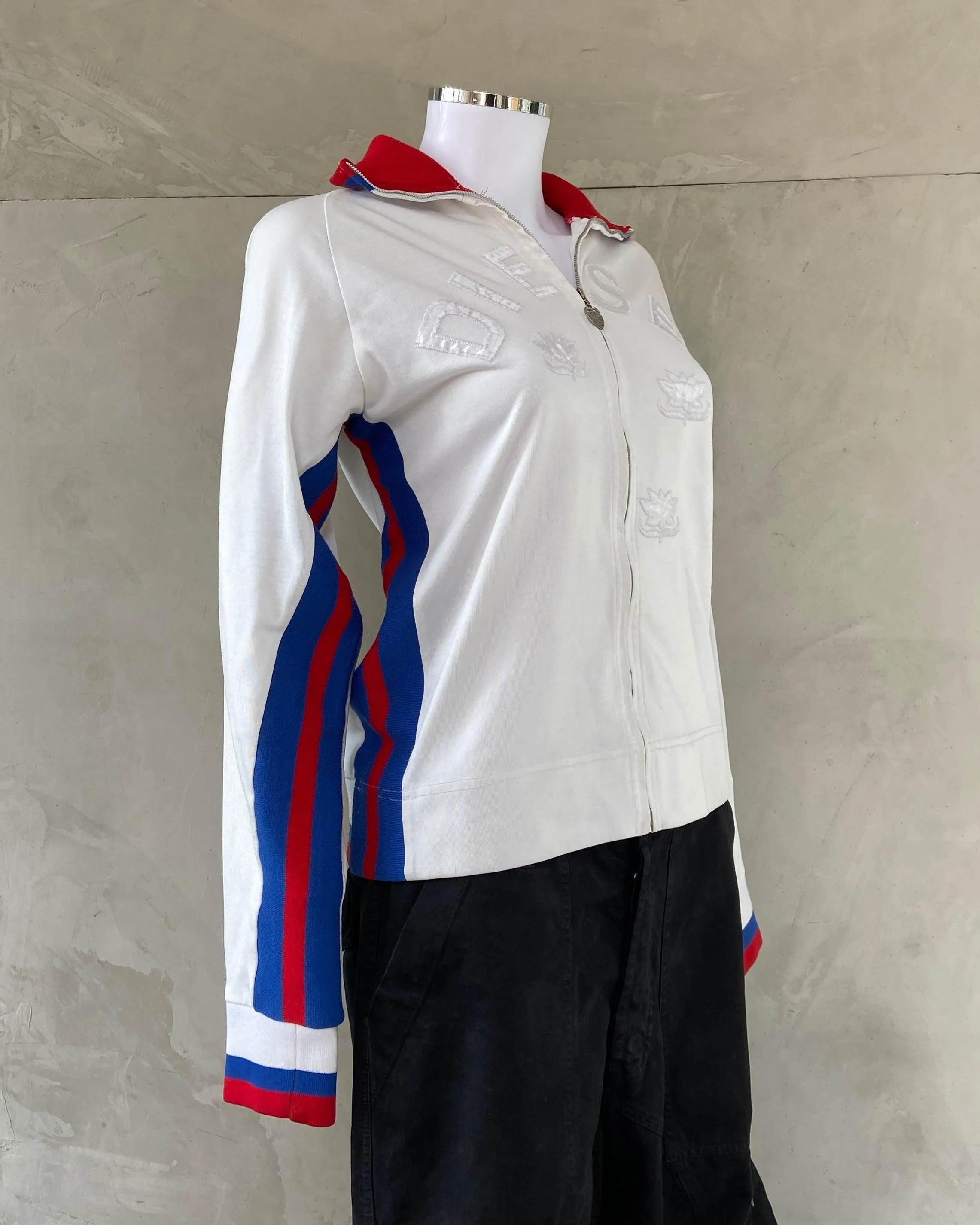 DIESEL RACER ZIP UP SWEATSHIRT - M
