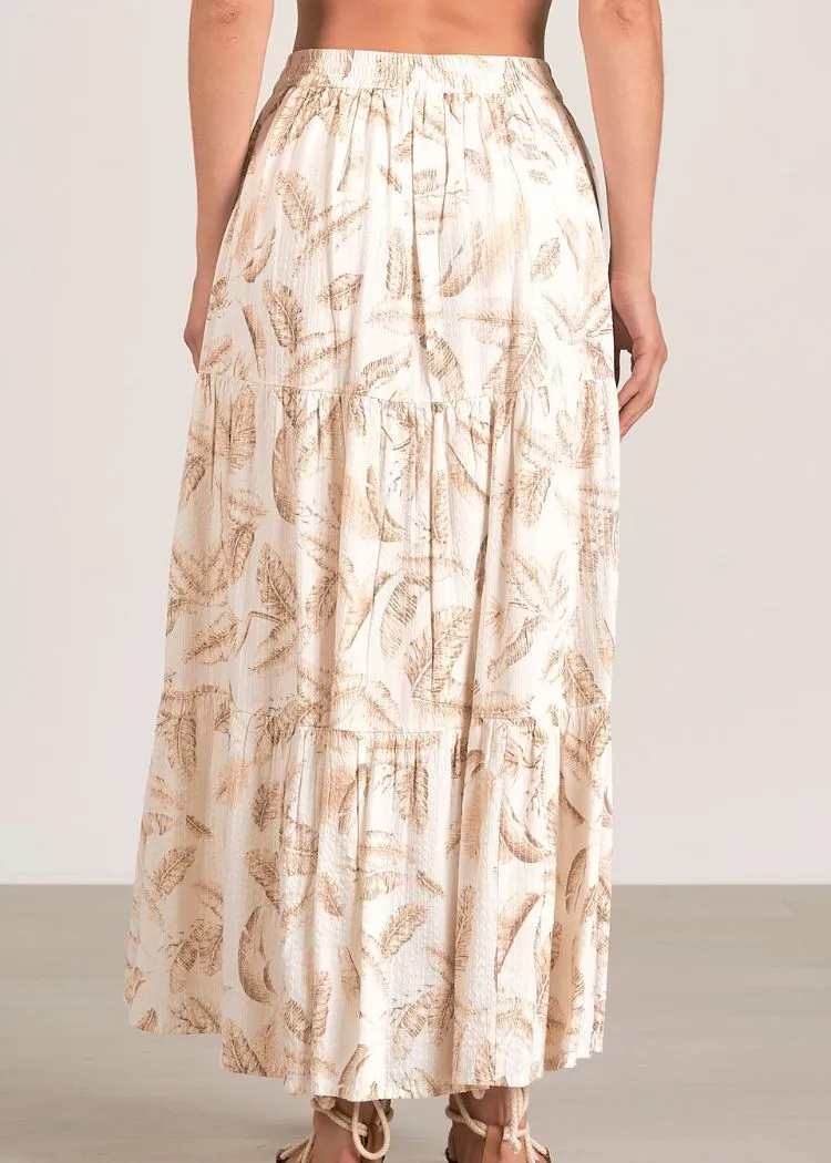 Elan Lina Maxi Skirt - Beige Lima ***FINAL SALE***
