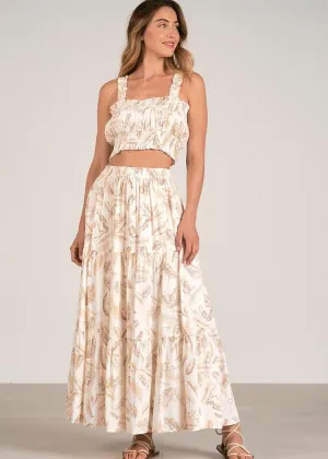 Elan Lina Maxi Skirt - Beige Lima ***FINAL SALE***
