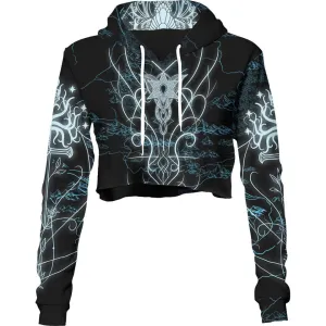 Elven Crop Hoodie - Fantasy Edition