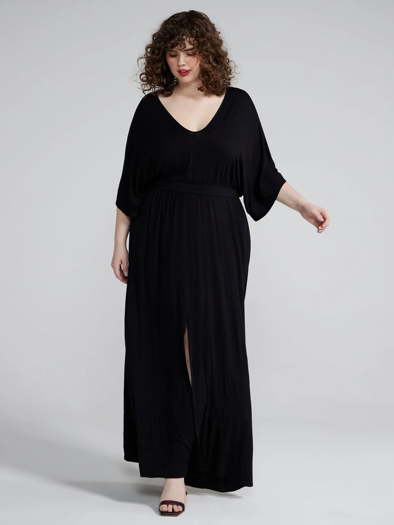 Fashion To Figure - The Perfect Everyday V-Neck Maxi Dress