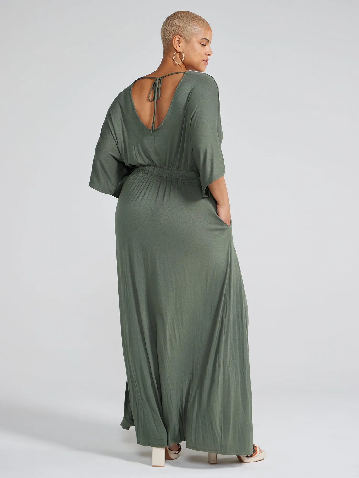 Fashion To Figure - The Perfect Everyday V-Neck Maxi Dress