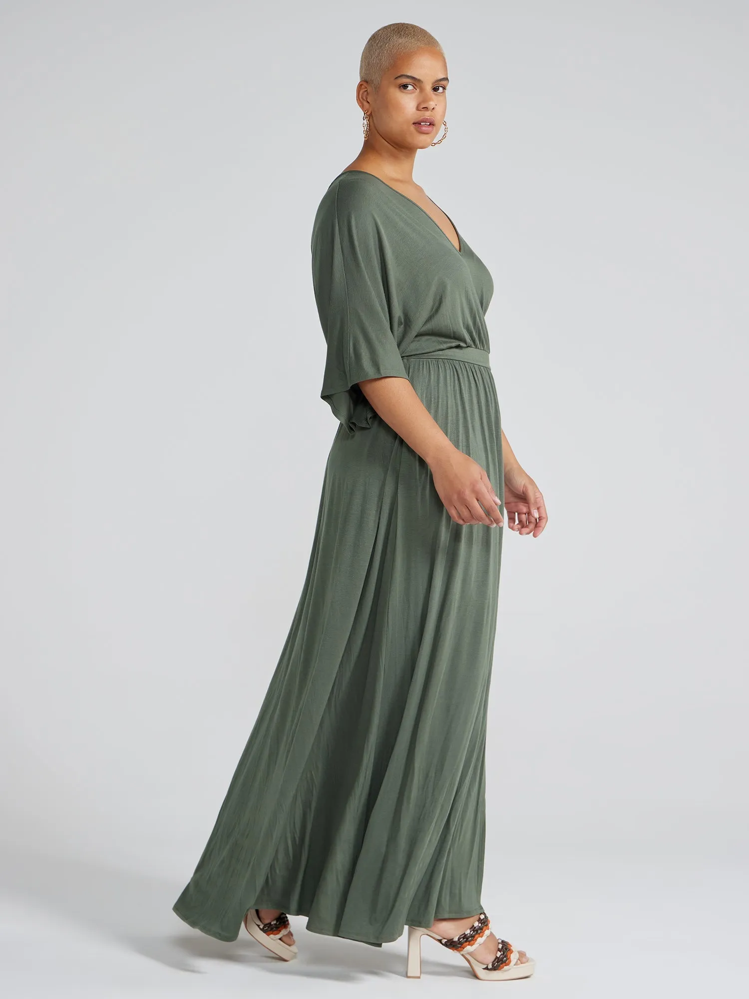 Fashion To Figure - The Perfect Everyday V-Neck Maxi Dress