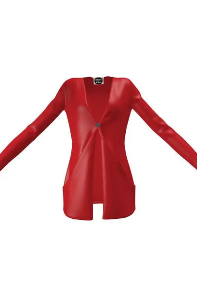 Flame Scarlett Ladies Cardigan with Pockets
