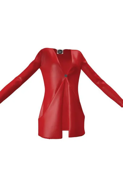 Flame Scarlett Ladies Cardigan with Pockets