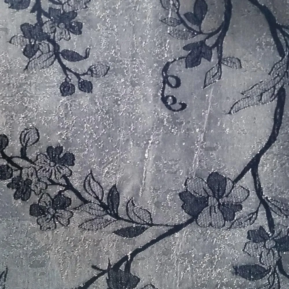 Floral Lustre Unlined Panel