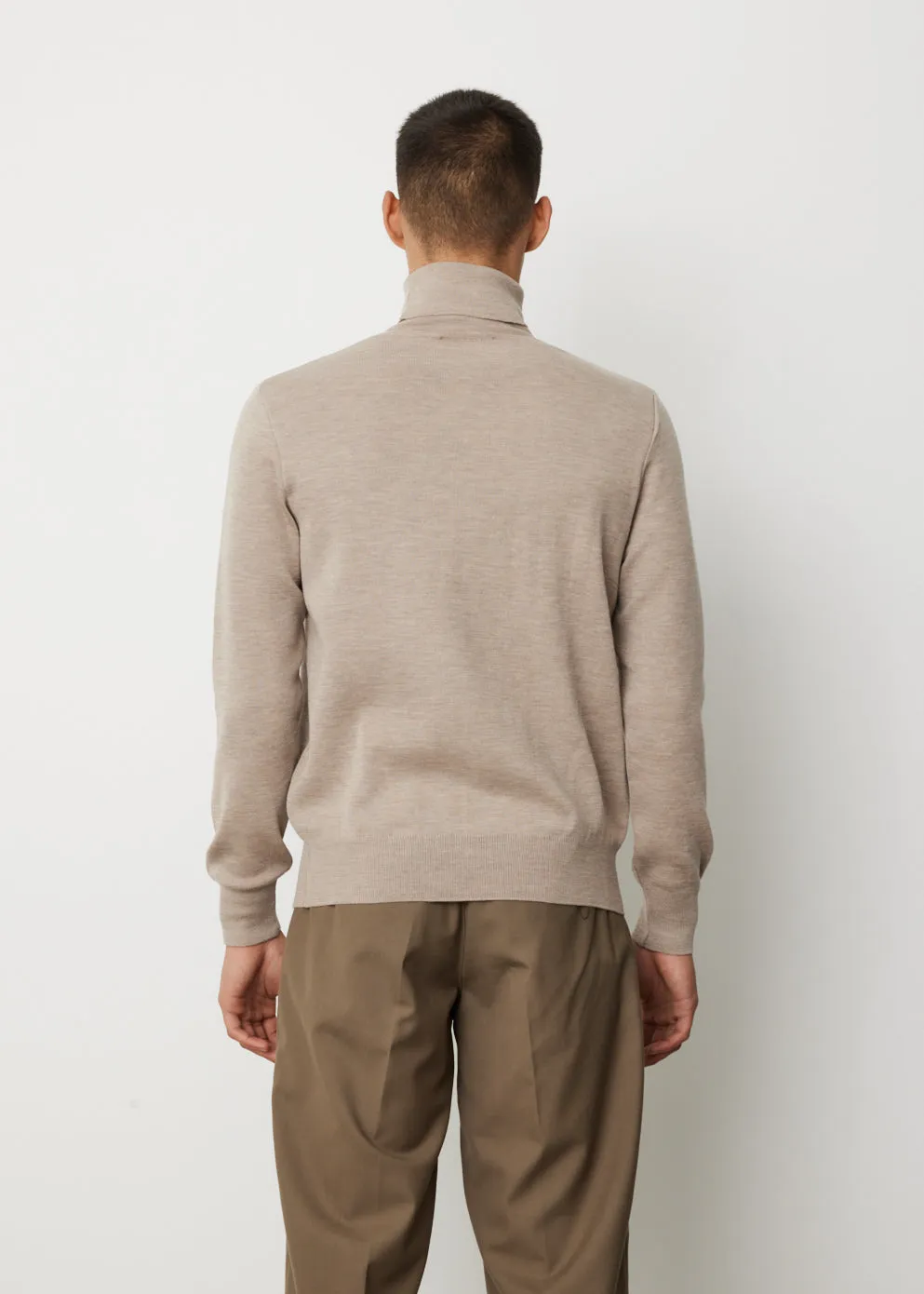 Fox Head Patch Turtleneck Pullover