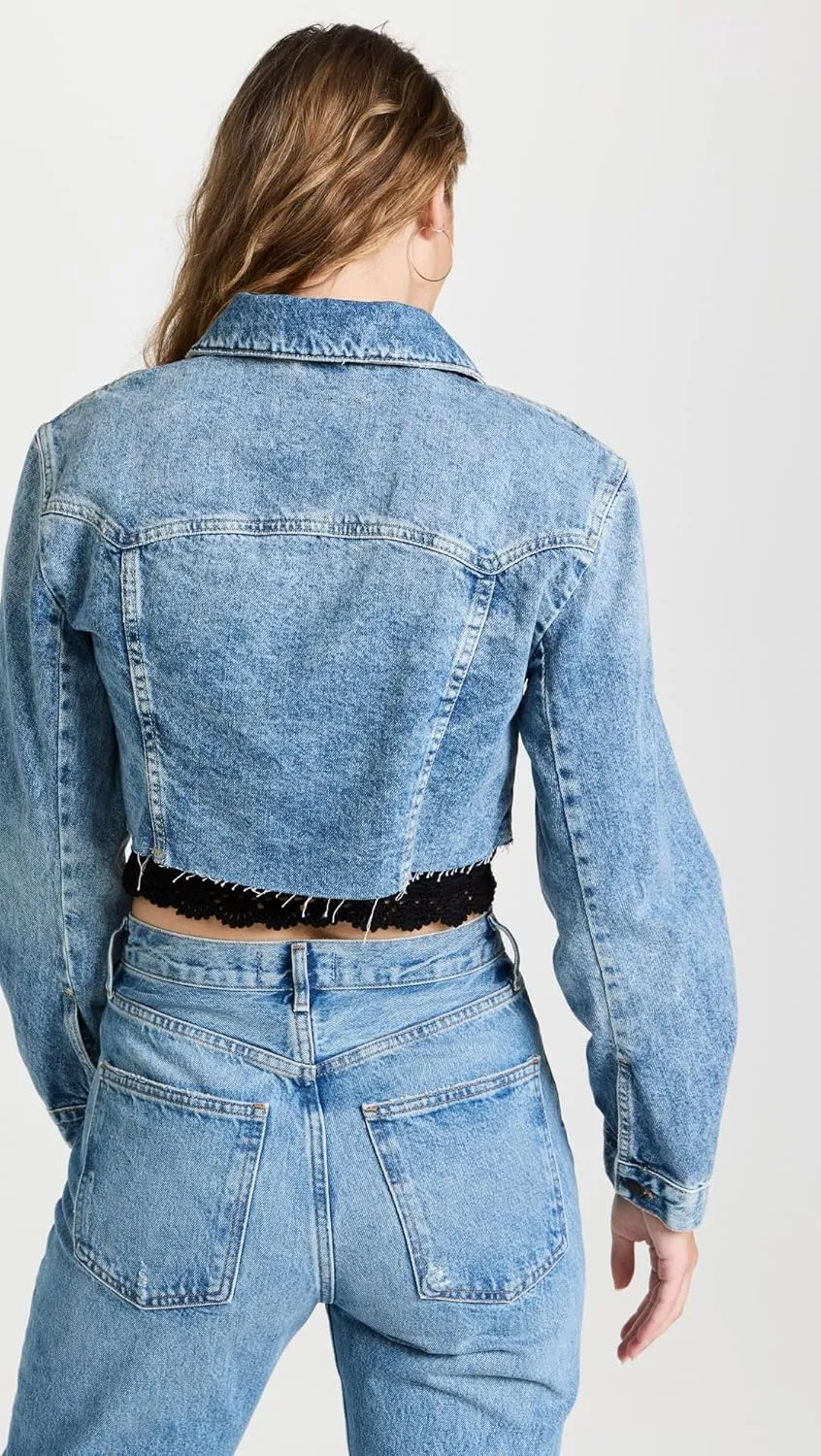 Free People Women's Ollie Femme Trucker Jacket