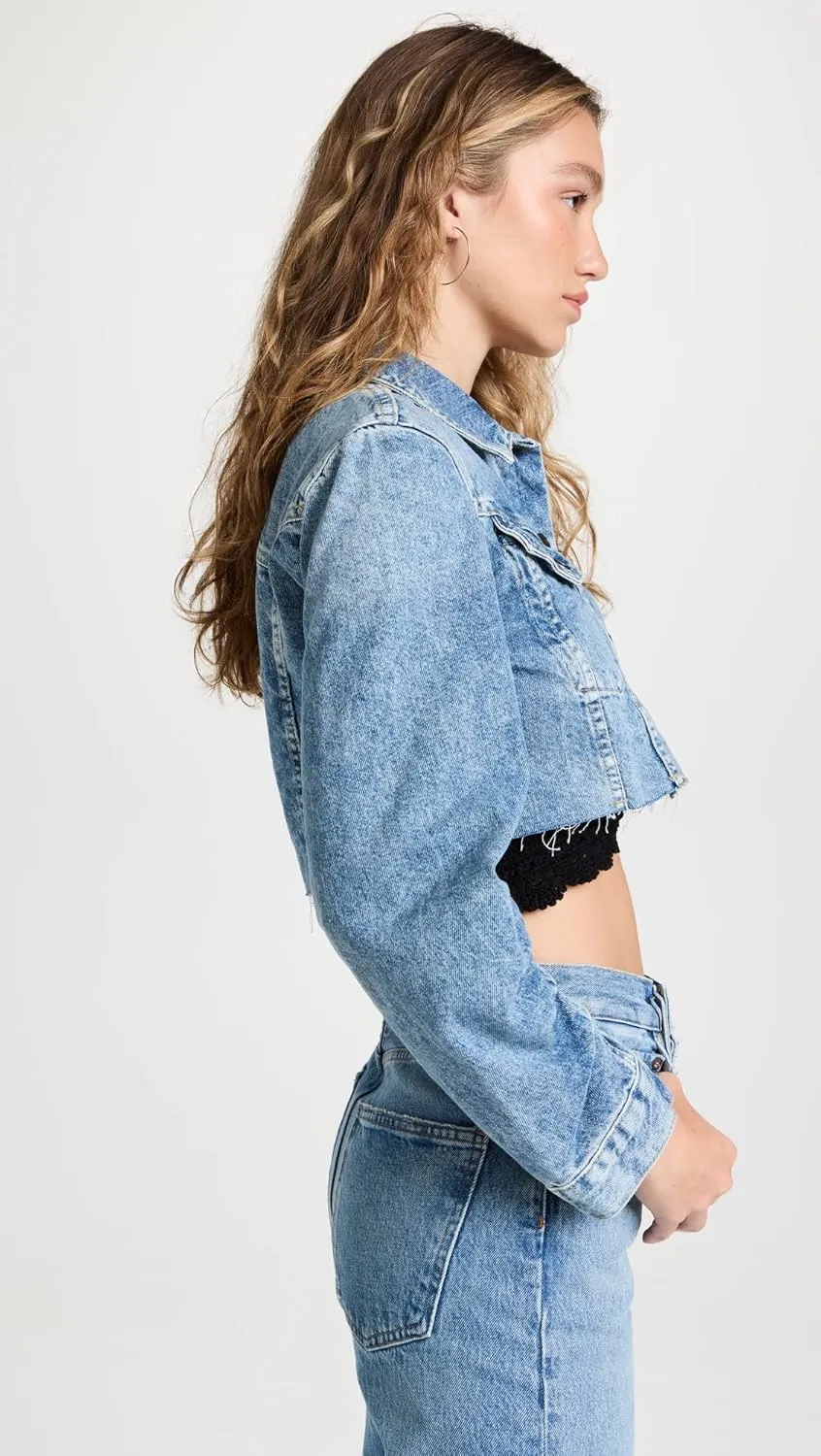 Free People Women's Ollie Femme Trucker Jacket
