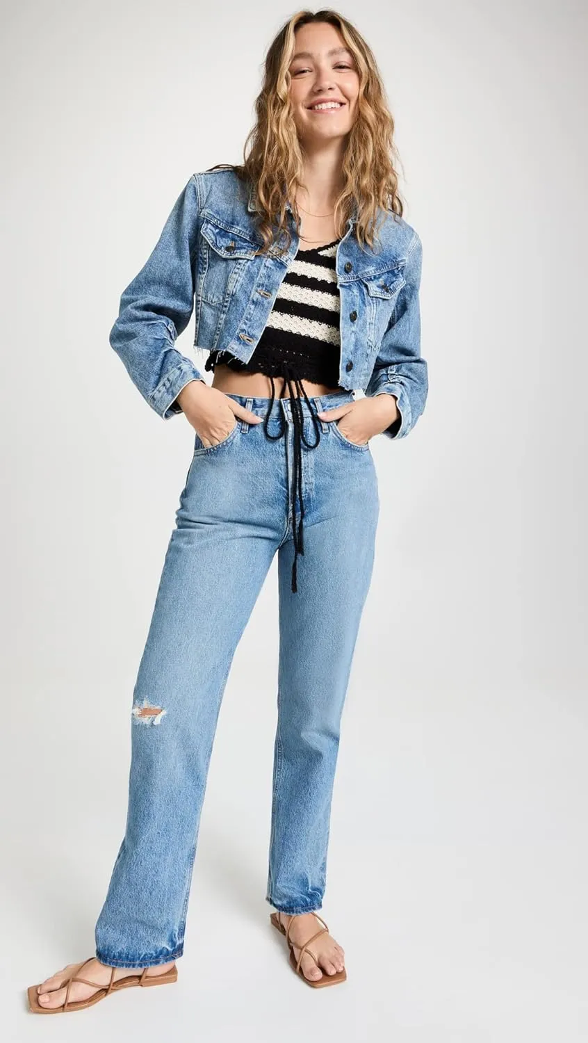 Free People Women's Ollie Femme Trucker Jacket