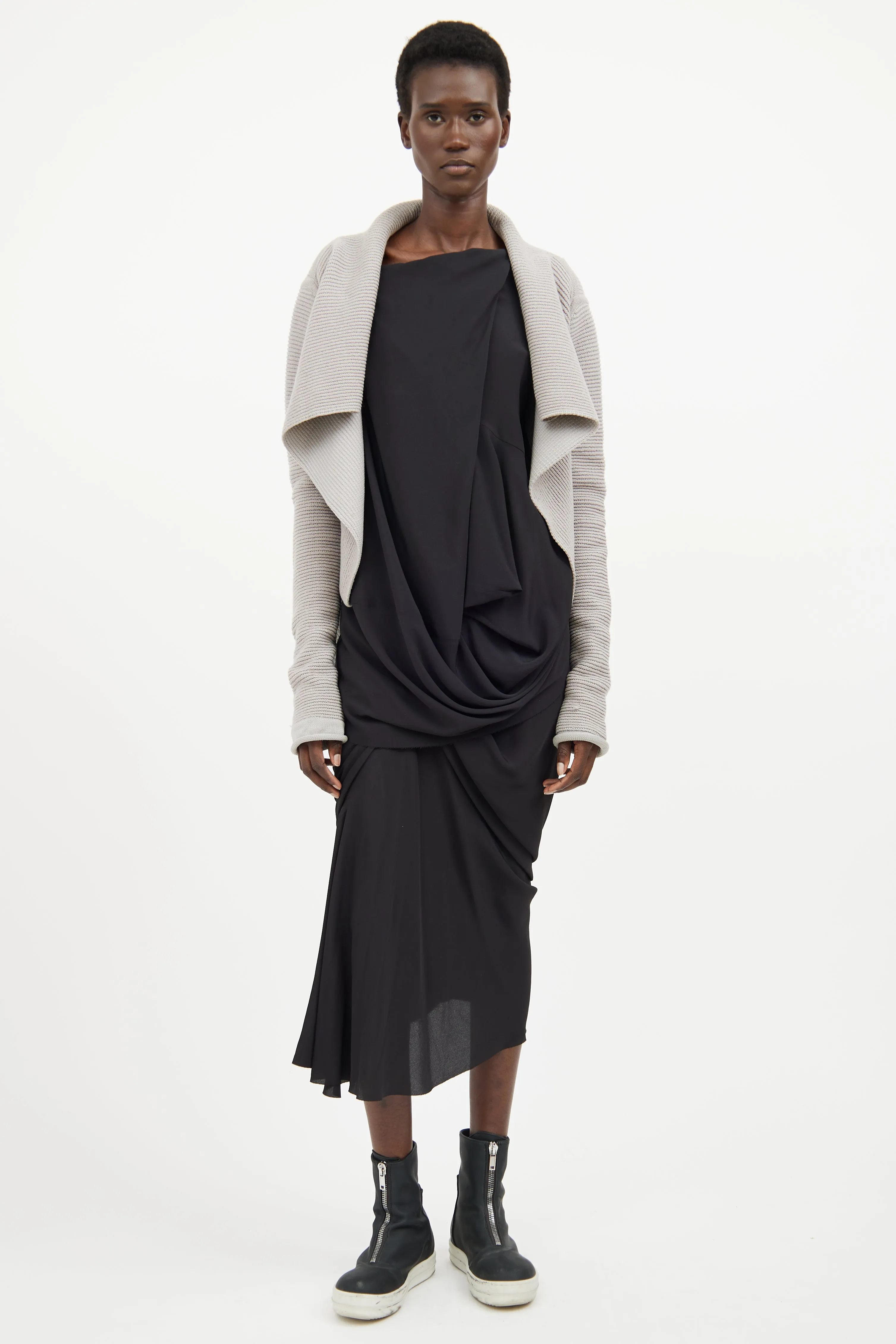 FW 2017 Grey Knit Cardigan