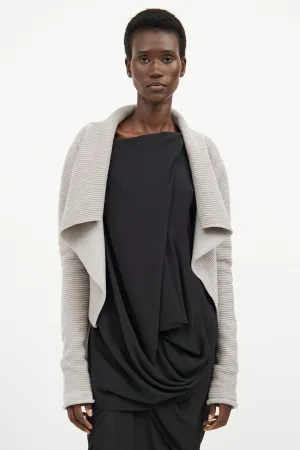 FW 2017 Grey Knit Cardigan