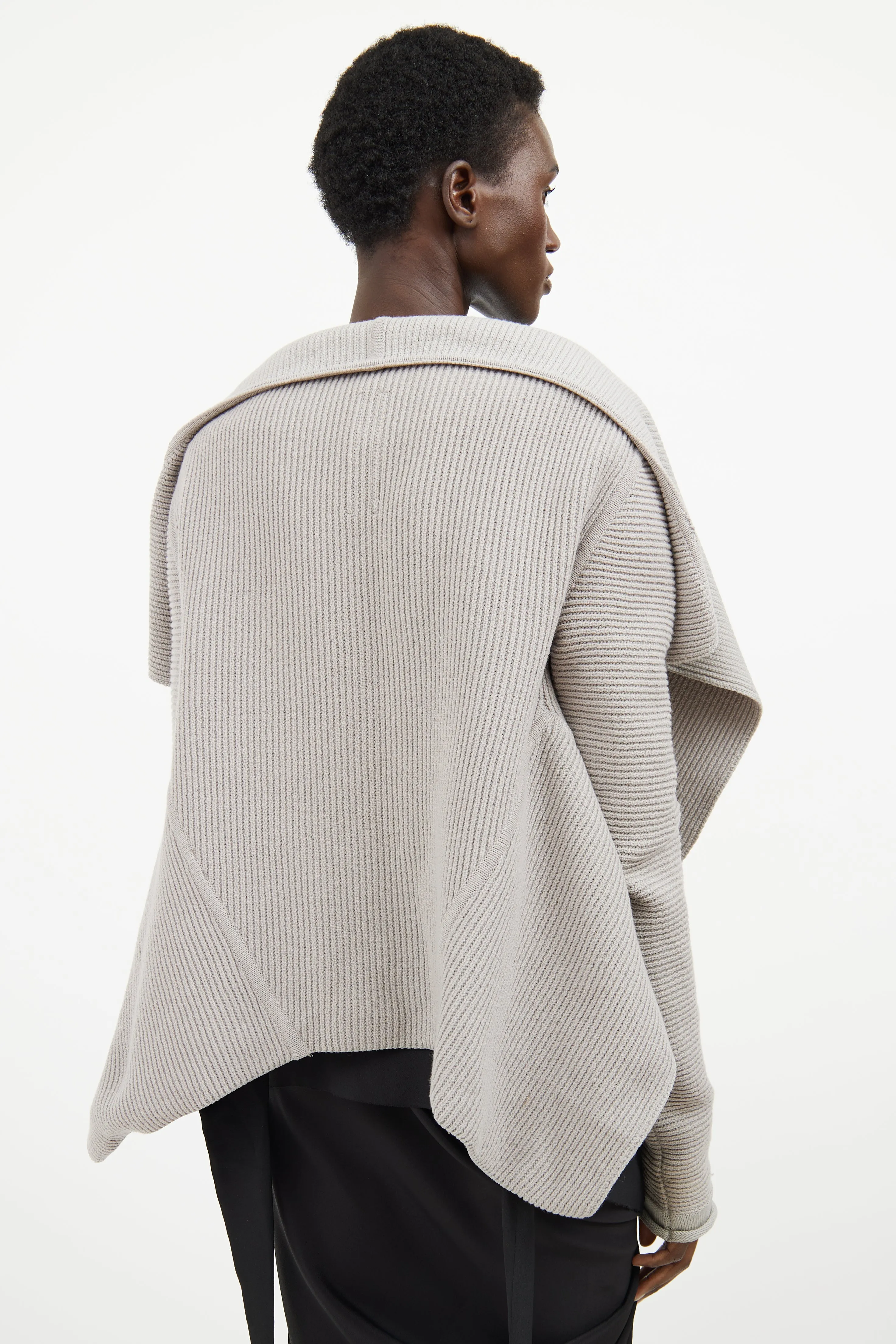 FW 2017 Grey Knit Cardigan