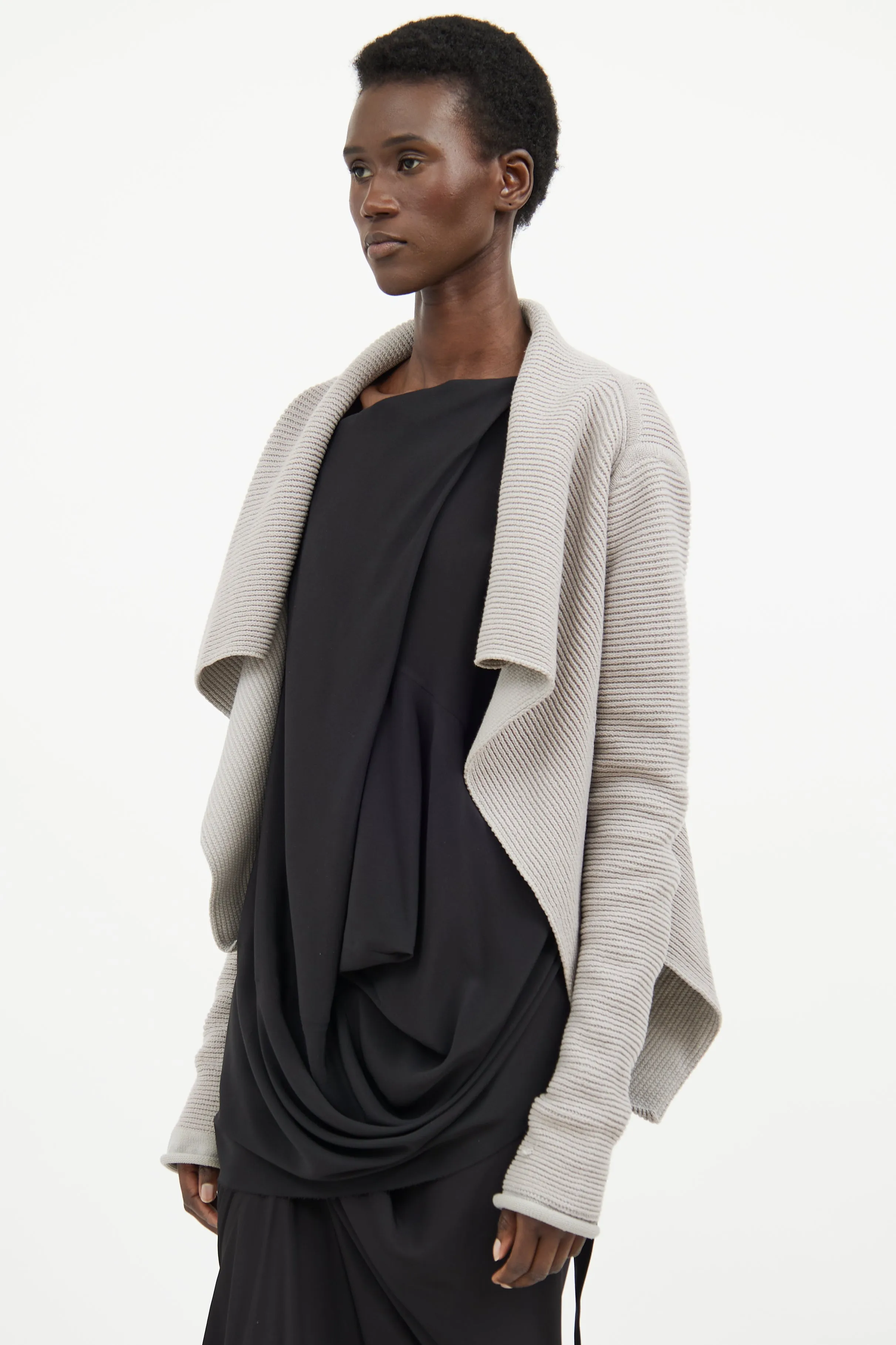 FW 2017 Grey Knit Cardigan