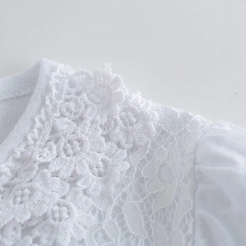 Girl Shrugs Knit Long/Short Sleeve Lace Bolero Cardigan Shrug