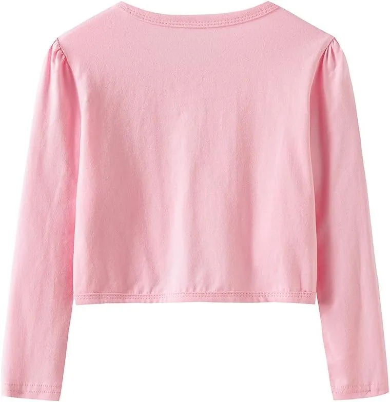 Girl Shrugs Knit Long/Short Sleeve Lace Bolero Cardigan Shrug