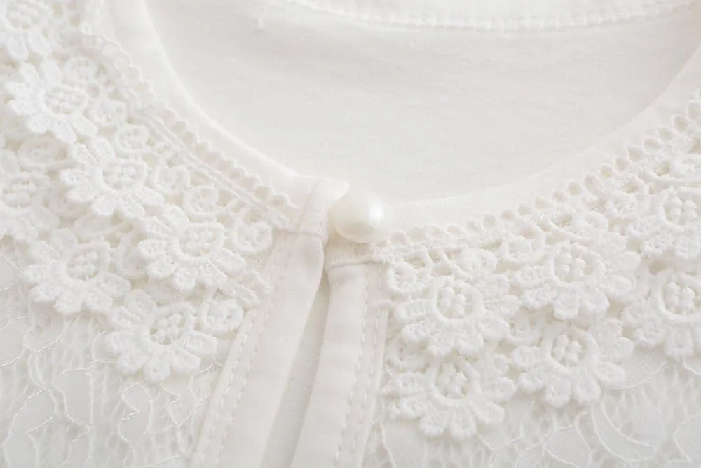 Girl Shrugs Knit Long/Short Sleeve Lace Bolero Cardigan Shrug