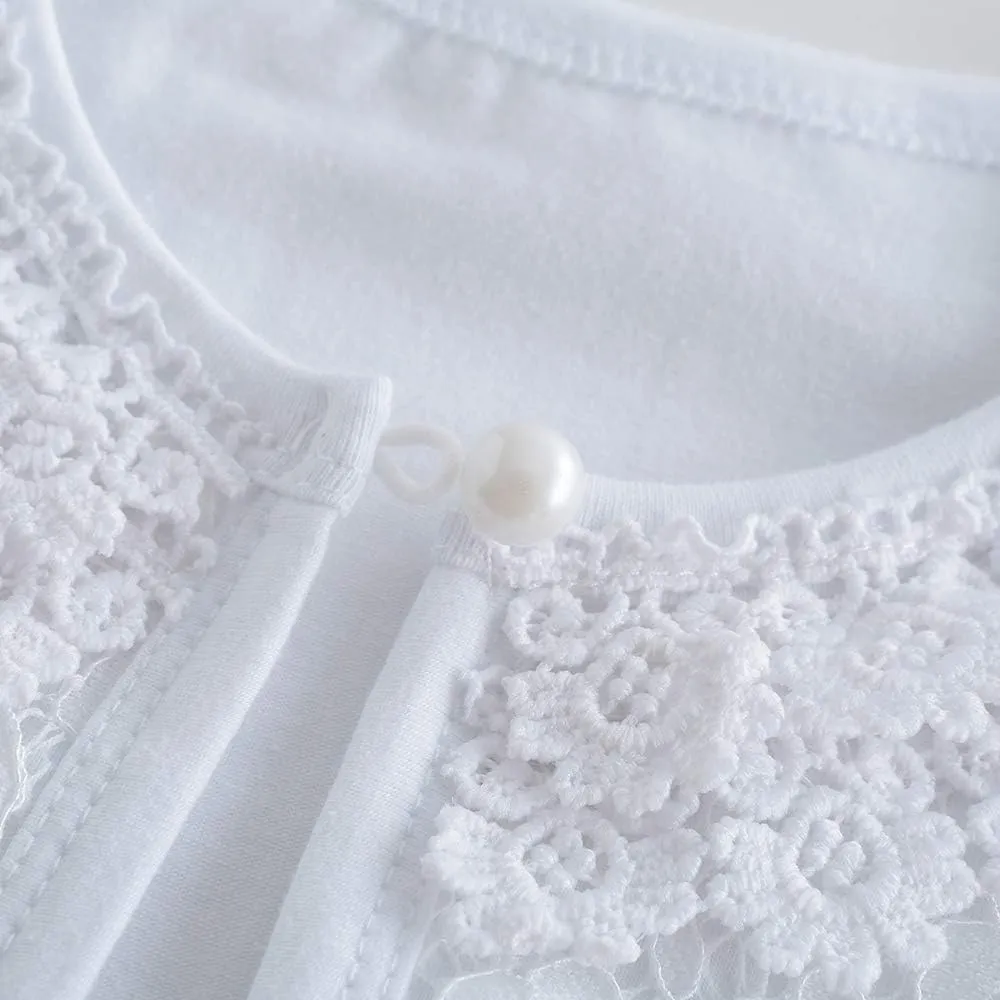 Girl Shrugs Knit Long/Short Sleeve Lace Bolero Cardigan Shrug