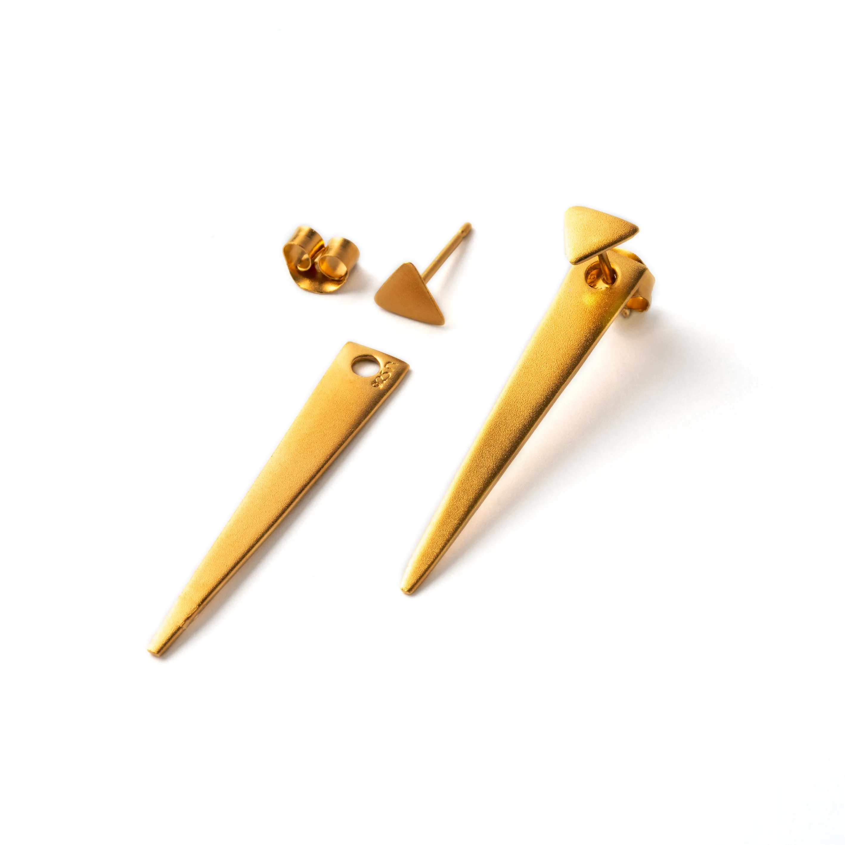 Gold Triangle Ear Jacket