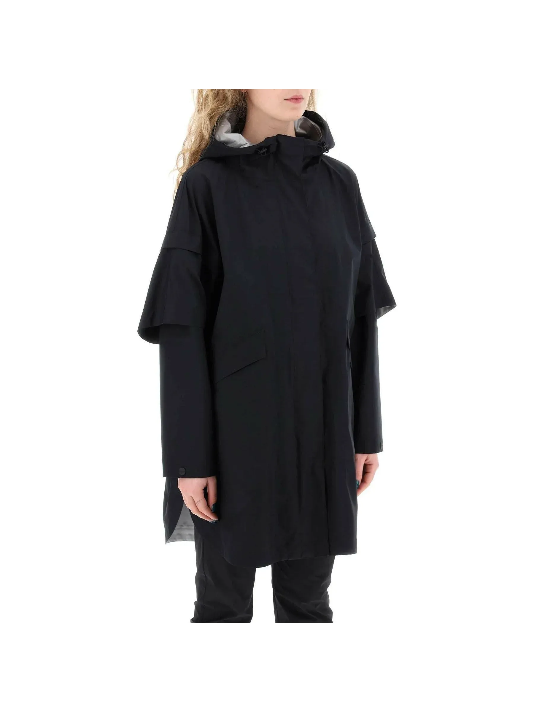 GORE-TEX Hooded Cape Coat