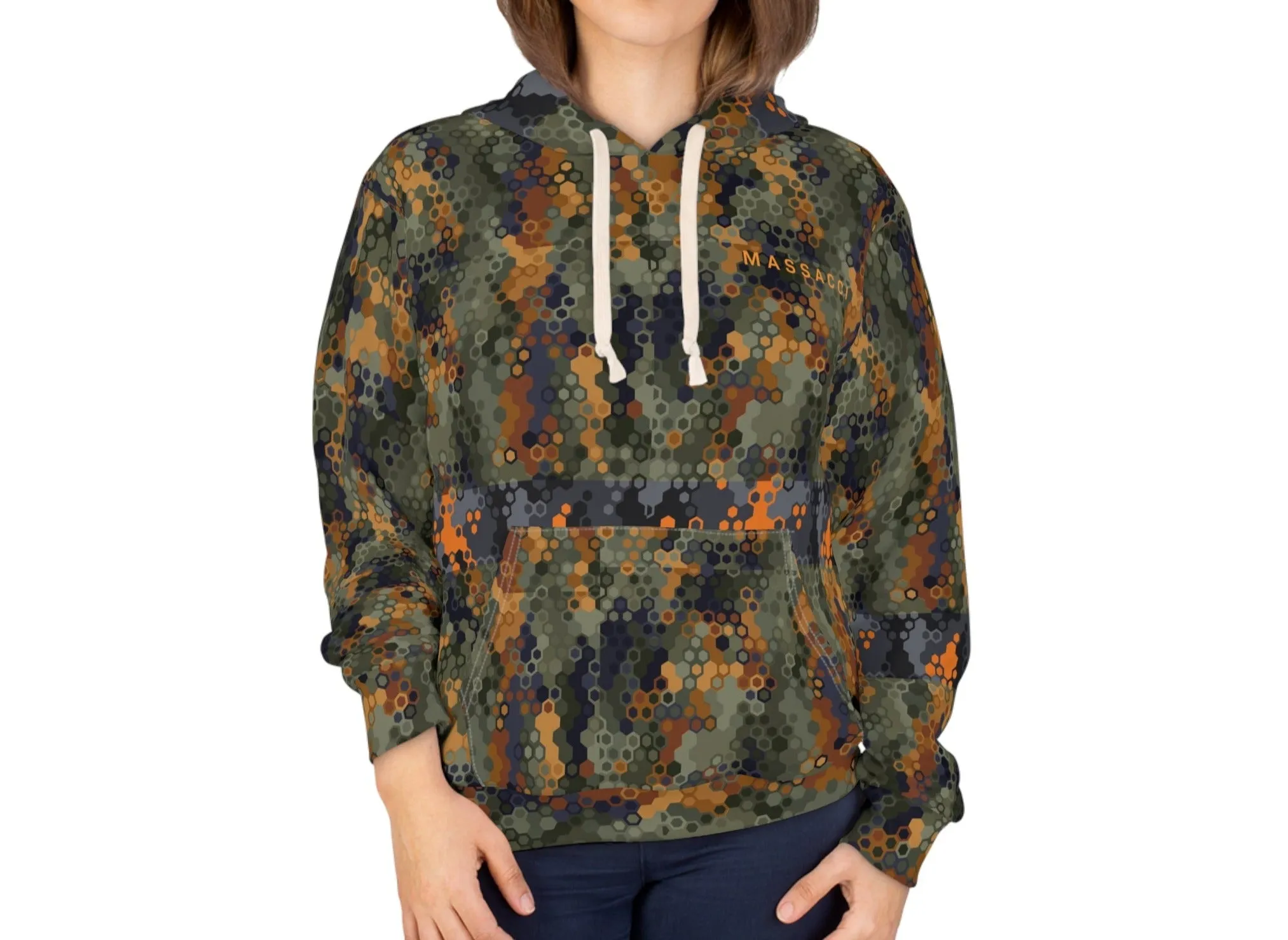 Hexagons, Premium Blend Hoodie