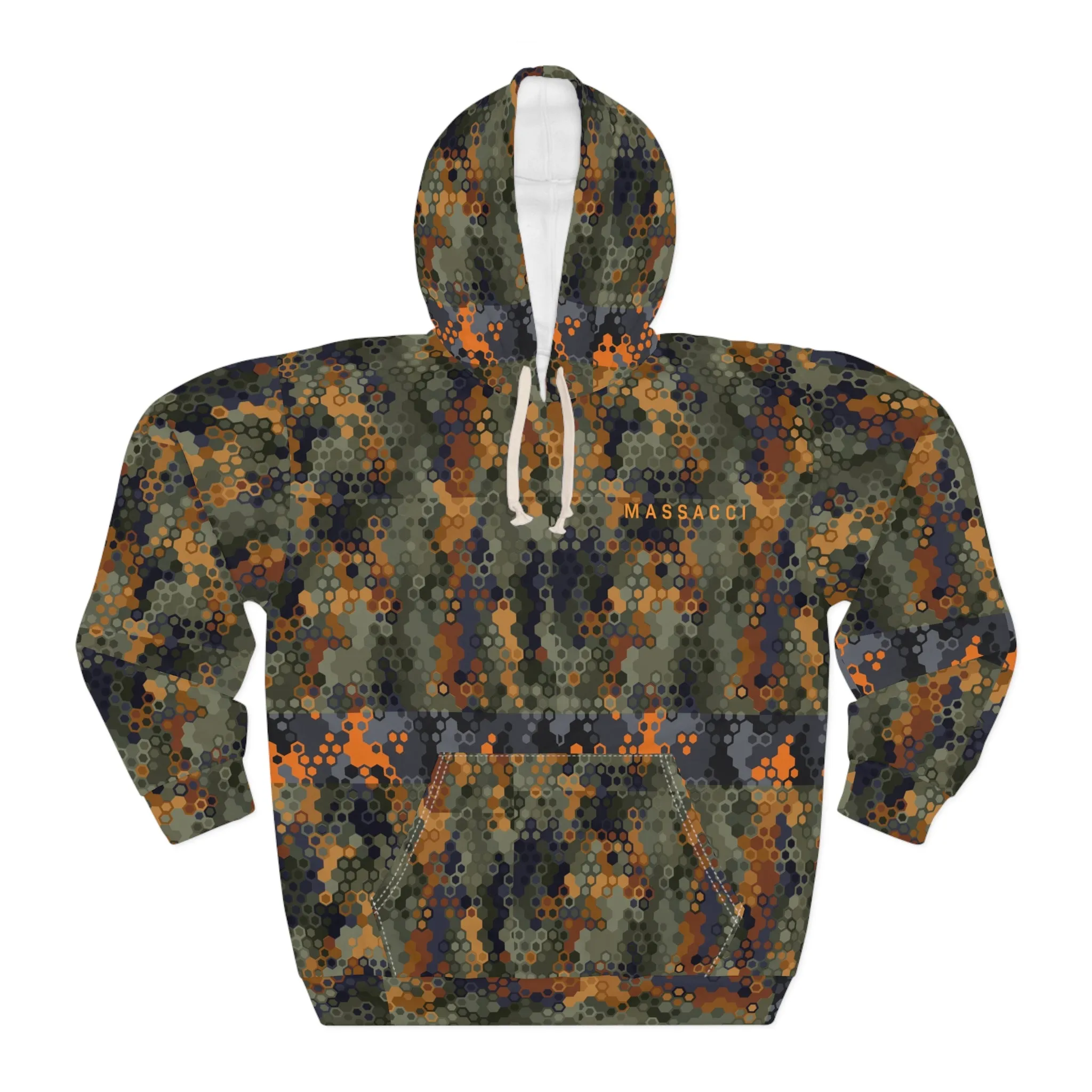 Hexagons, Premium Blend Hoodie