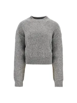 Jacquard Alpaca Knit Sweater