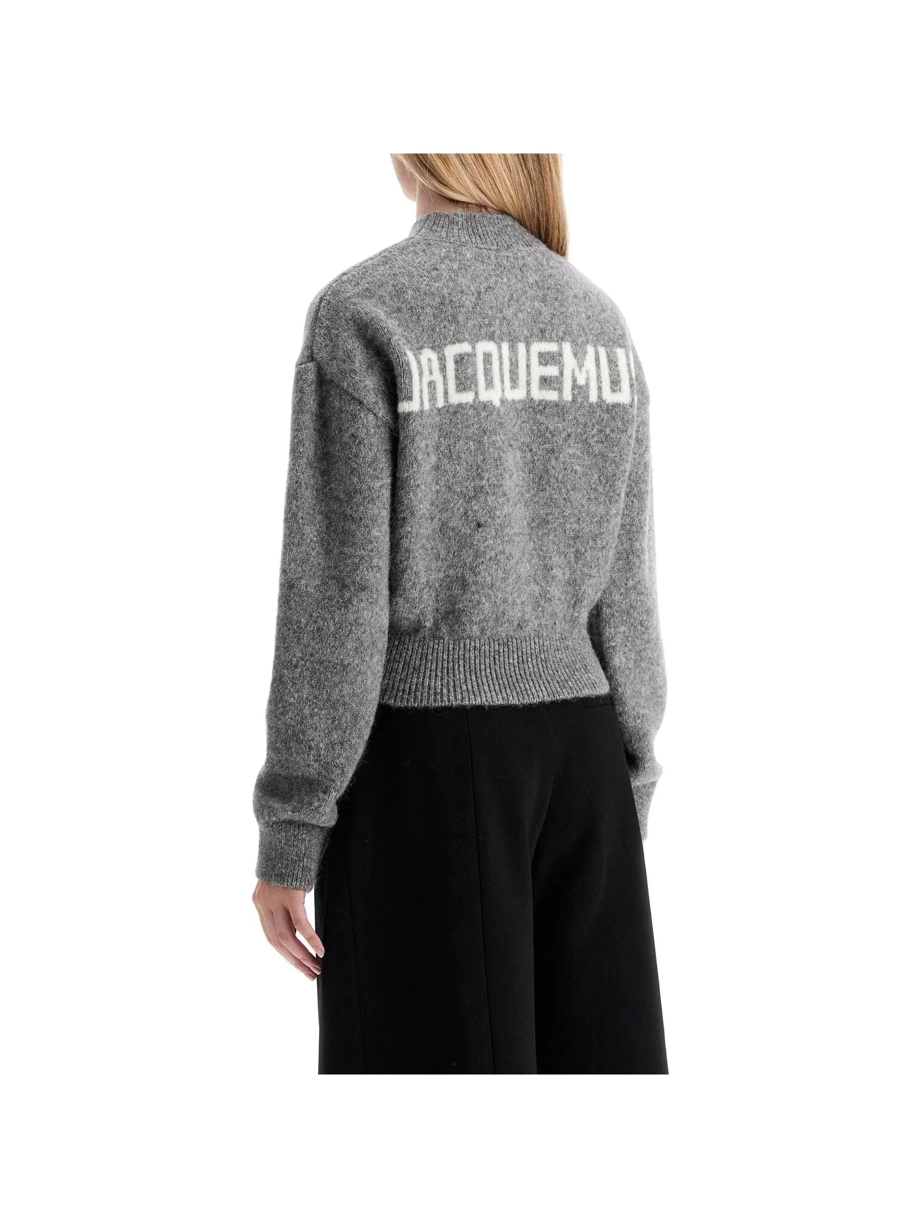 Jacquard Alpaca Knit Sweater