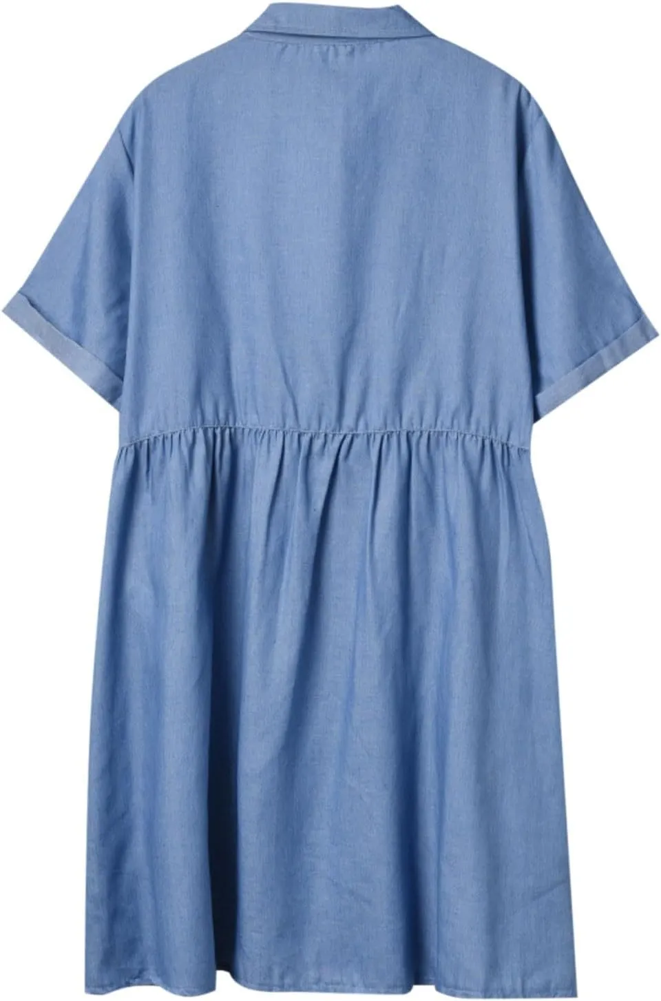 Jean Dresses for Women Tank Top Button Down Cap Sleeve Demin Mini Dress Ruffle Flowy Party Business Casual Outfits