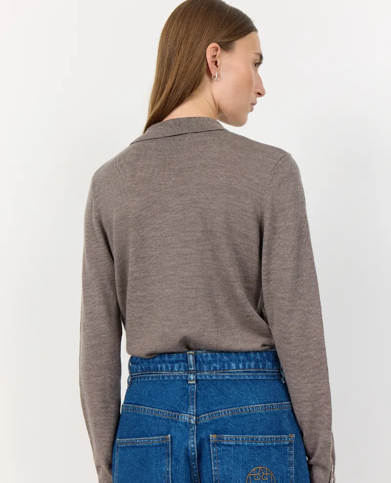 Levete Room Ismalia Brown Cardigan