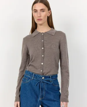 Levete Room Ismalia Brown Cardigan