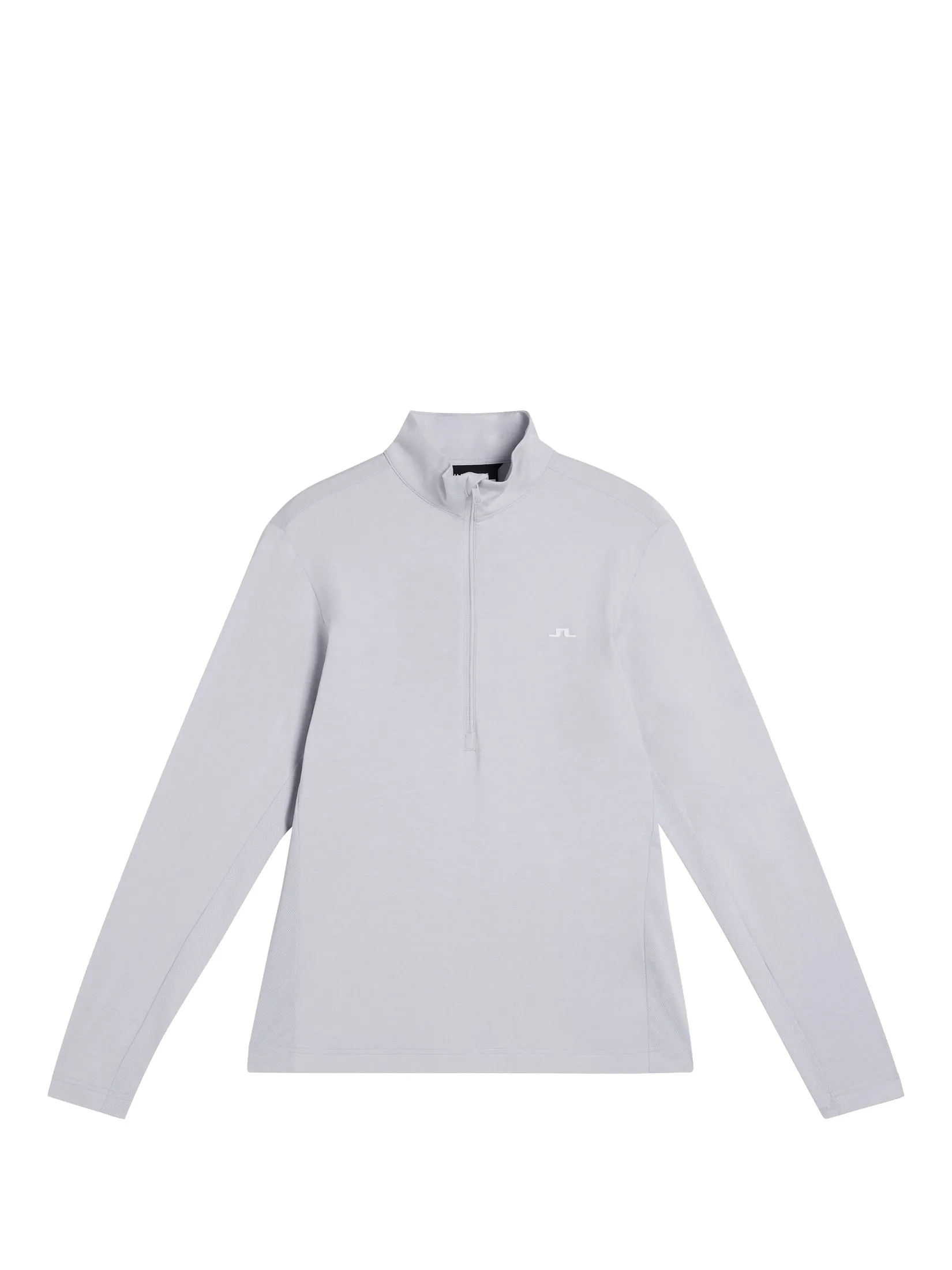 Luke Half Zip Mid Layer / Light Grey Melange