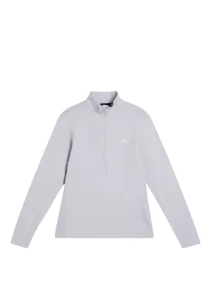 Luke Half Zip Mid Layer / Light Grey Melange