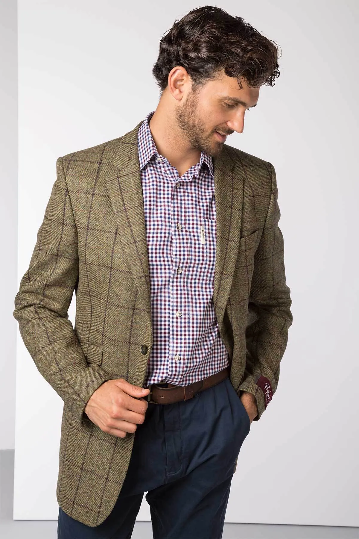 Men's Lightweight Tweed Blazer - Duncombe