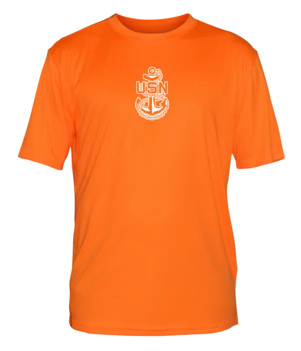 Men's Reflective Short Sleeve Shirt - US Navy (Chief)