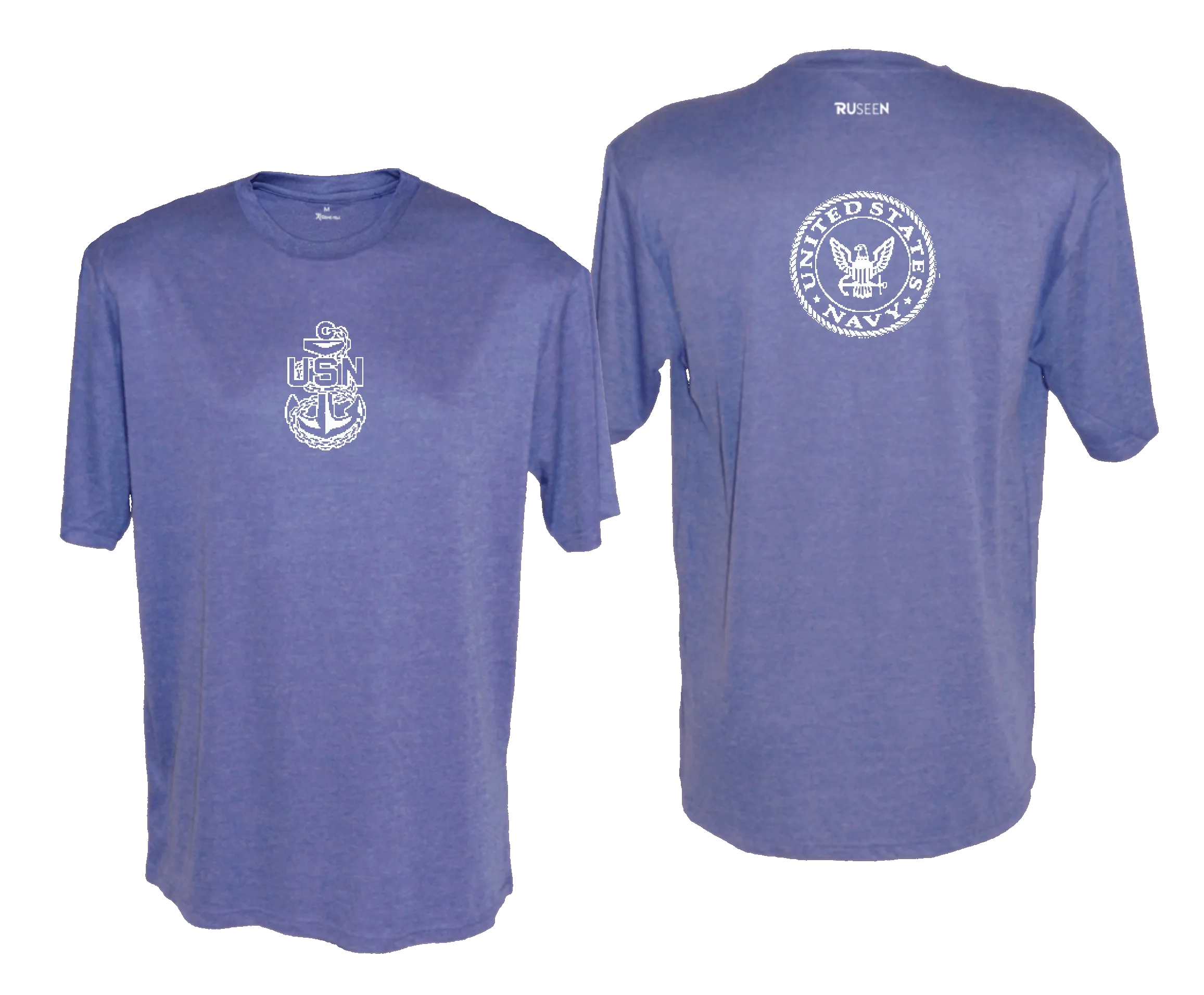 Men's Reflective Short Sleeve Shirt - US Navy (Chief)
