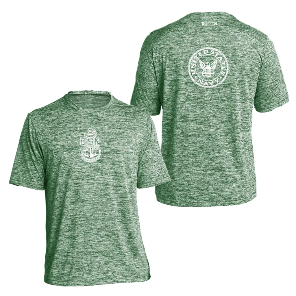 Men's Reflective Short Sleeve Shirt - US Navy (Chief)