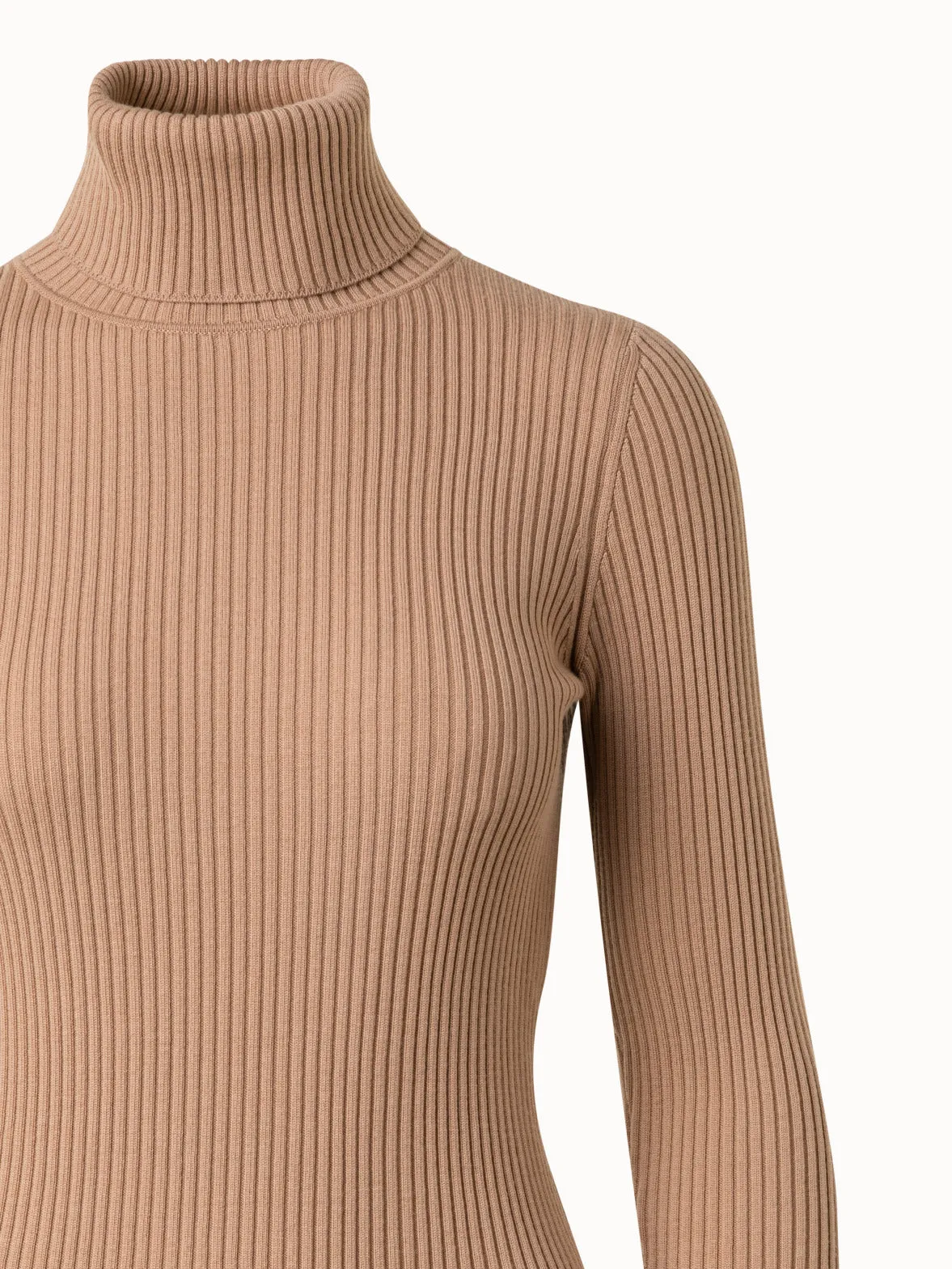 Merino Wool Boucl Knit Pullover