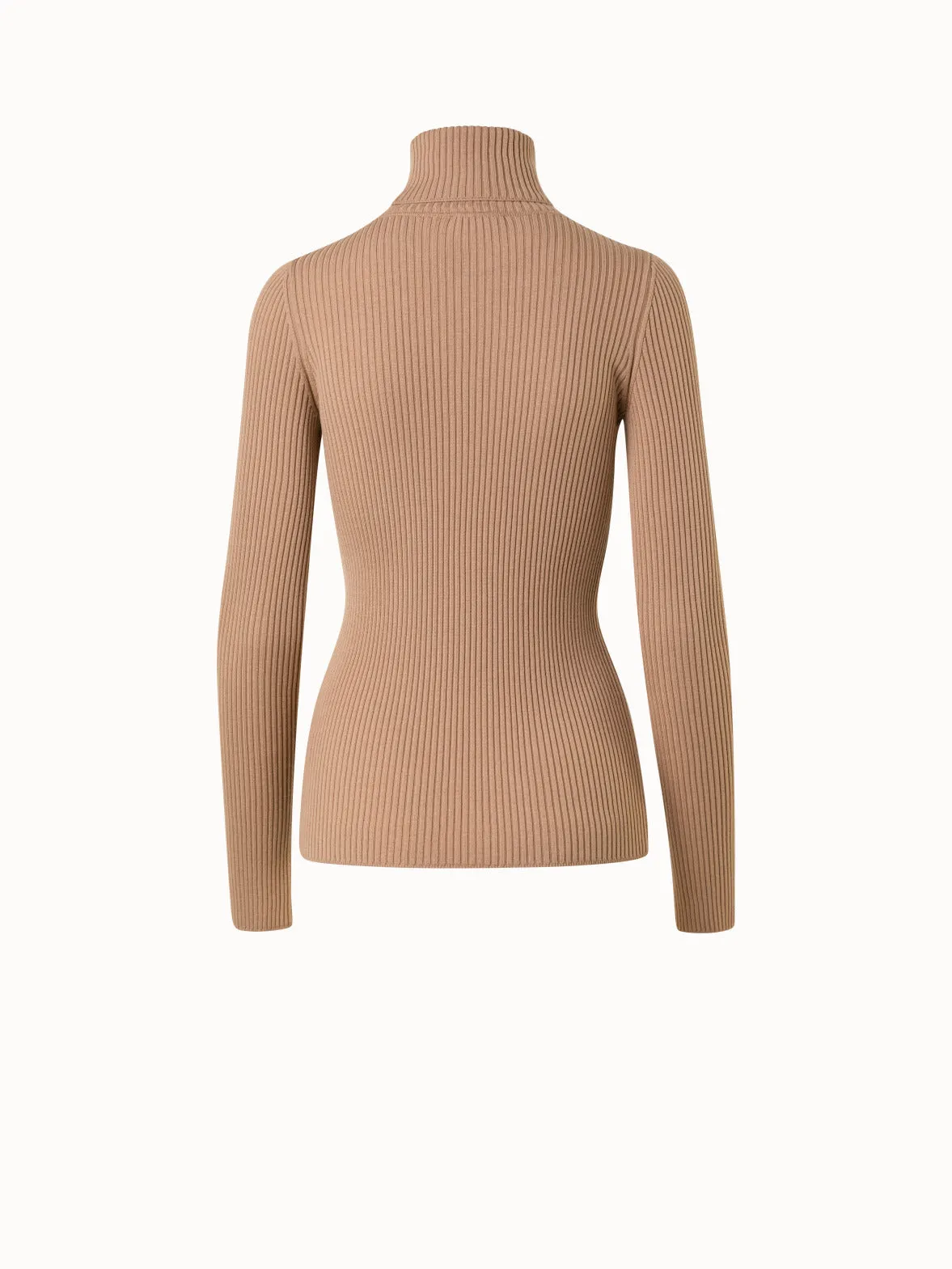 Merino Wool Boucl Knit Pullover