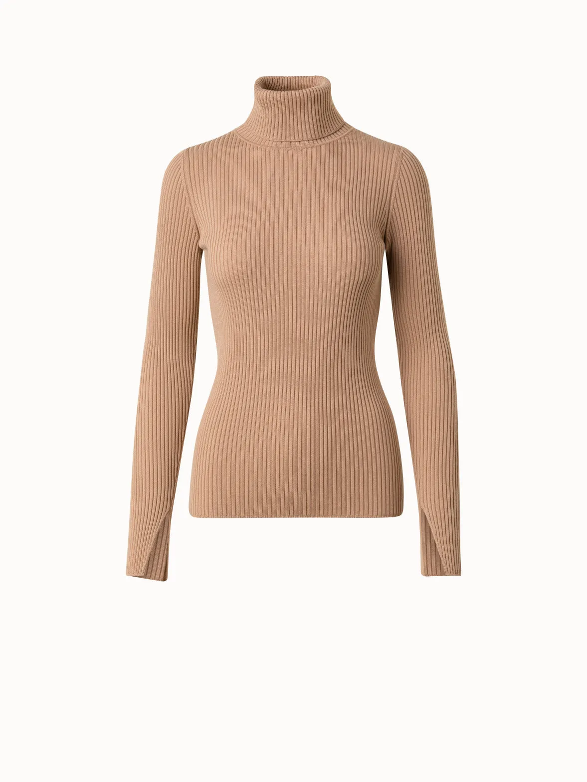 Merino Wool Boucl Knit Pullover