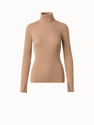Merino Wool Boucl Knit Pullover