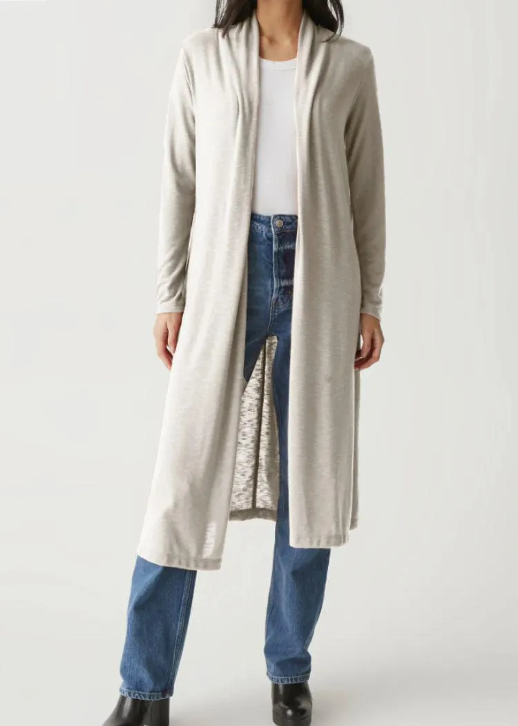 Michael Stars Izzy Open Cardigan- Oatmeal